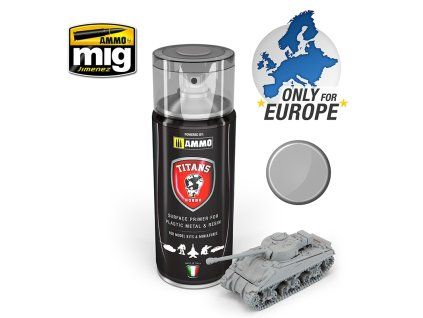 TITANS HOBBY Light Grey Matt Primer