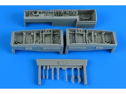 1/48 F/A-18E/F/G Super Hornet wheel bay for MENG kit