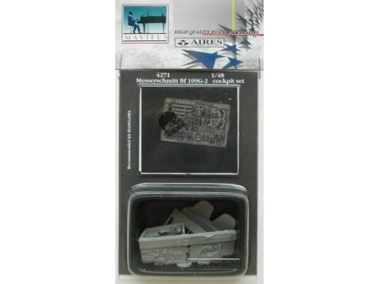 1/48 Bf 109G-2 cockpit set - HASEGAWA