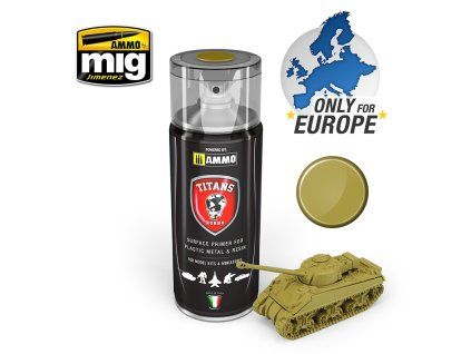TITANS HOBBY Desert Yellow Matt Primer