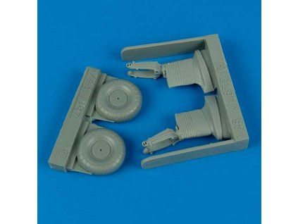 1/48 Junkers Ju 87 Stuka uncovered wheels II - HASEGAWA