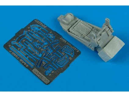 1/48 Saab 73SE-F ejection seat - (for J35 Draken) - HASEGAWA