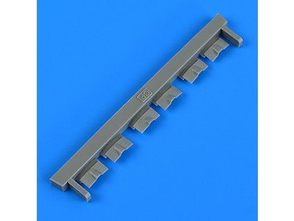 1/72 La-5 exhaust flaps - CLEAR PROP