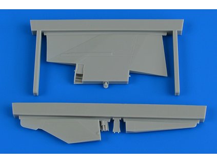 1/32 MiG-23MF/MLD correct tail fin for TRUMPETER kit