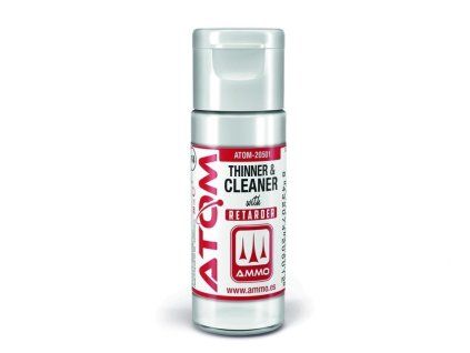 ATOM Thinner and Cleaner with Retarder 20mL