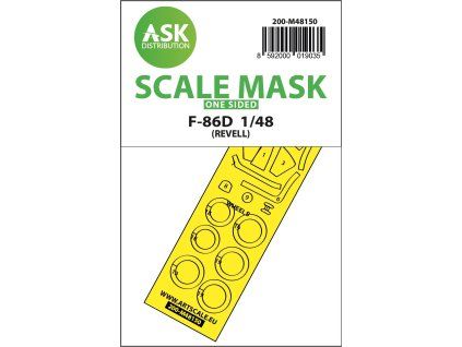 1/48 F-86D one-sided express fit mask for Revell