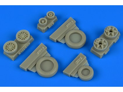 1/48 F-16I Sufa weighted wheels