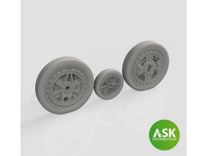 1/72 F-84F Wheels for Special Hobby kit