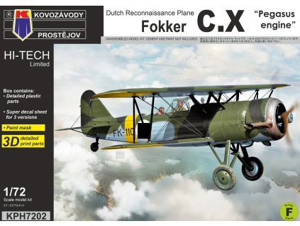 1/72 Fokker C.X "Pegasus engine"