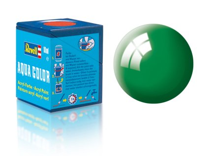 Revell Aqua Color - 36161: lesklá smaragdově zelená (emerald green gloss)