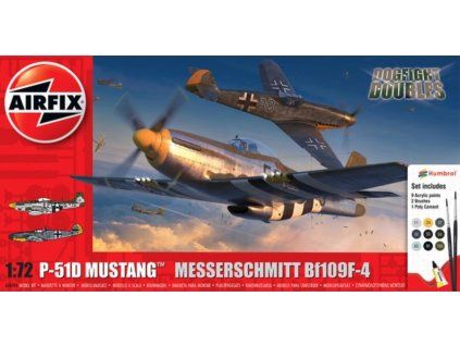 1/72 North-American P-51D Mustang & Messerschmitt Bf-109F-4
