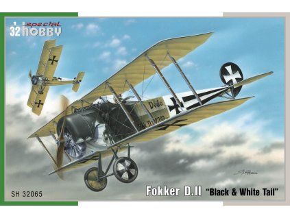 1/32 Fokker D.II Black & White Tail