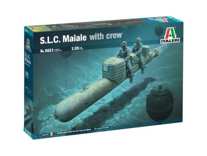 Italeri torpédo 5621 - S.L.C. MAIALE (1:35)