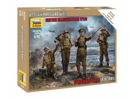Wargames (WWII) 6174 - British Headquarter (1:72)
