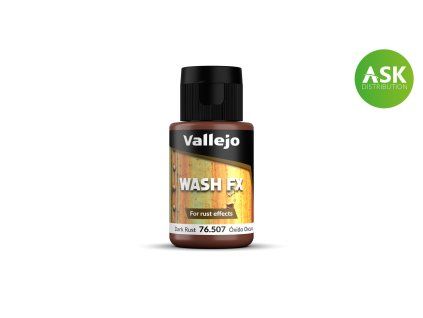 Vallejo Model Wash 76507 Dark Rust Wash (35ml)