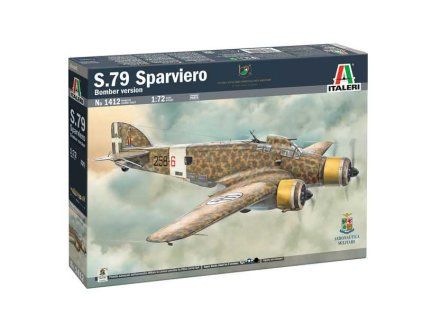 Italeri 1412 SM-79 Sparviero Bomber edition 1/72