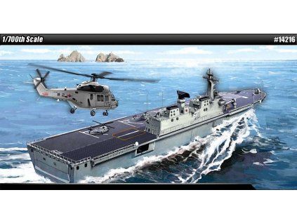 Academy 14216 ROK NAVY DOKDO (LPH 6111) MCP Ship Model Kit 1/700