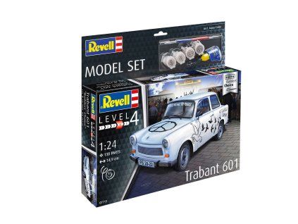Revell 67713 ModelSet Car Trabant 601S "Builder's Choice" 1/24