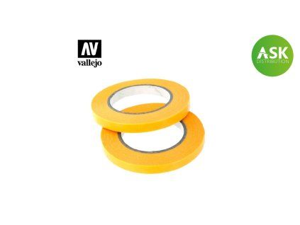 Vallejo T07005 Masking Tape 6mmx18m - Twin Pack