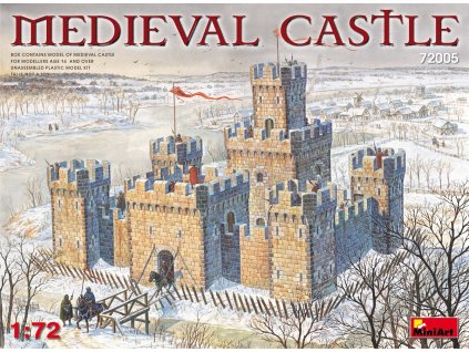1/72 Medieval  Castle - Miniart