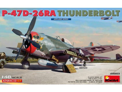 1/48 P-47D-26RA THUNDERBOLT. ADVANCED KIT