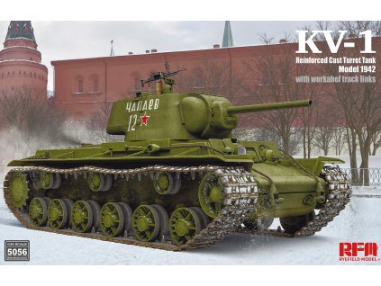 1/35 KV-1 Model 1942 Reinforced Cast Turret Tank