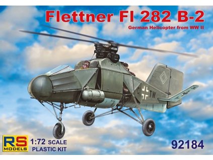 Plastikový model letadla 1/72 Flettner 282 B-2 4 decal v. for Luftwaffe, USA