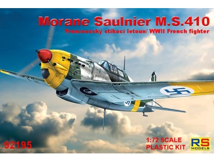 1/72 Morane Saulnier 410 - 4. decal v. for Finland, France