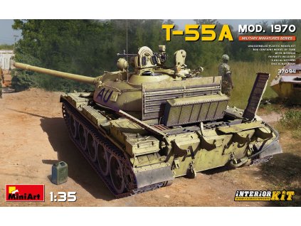 1/35 T-55A Mod. 1970 Interior Kit - Miniart