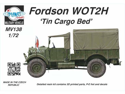 1/72 Fordson WOT2H (15CWT) ‘Tin Cargo Bed’