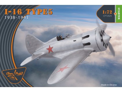 1/72 I-16 type 5 (1938-1941) Starter kit