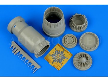 1/48 MiG-23 Flogger exhaust nozzle - closed position - TRUMPETER