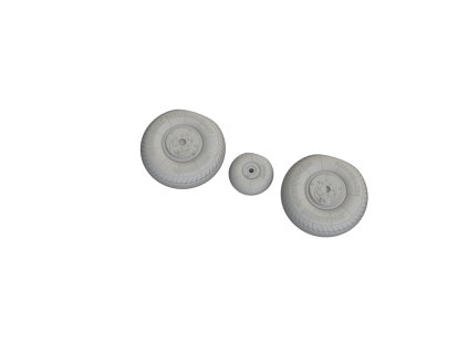 Pe-2 wheels 1/48 recommended for ZVEZDA