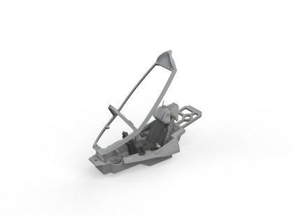 F-35A cockpit PRINT 1/72 recommended for TAMIYA