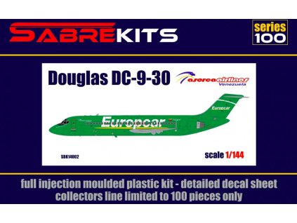 1/144 Douglas DC-9-30 Aserca airlines