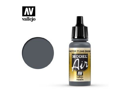 Vallejo Model Air 71048 Engine Grey Color (18 ml)