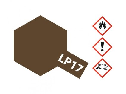 Tamiya 82117 LP-17 Linoleum Deck Brown 10 ml