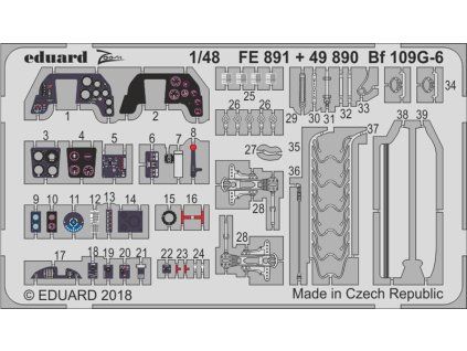 Bf 109G-6 1/48 recommended for TAMIYA