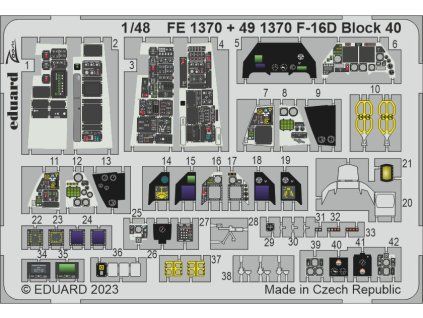 F-16D Block 40 1/48 recommended for KINETIC