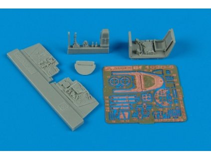 1/72 Bf 109G-6 cockpit set - FINE MODELS