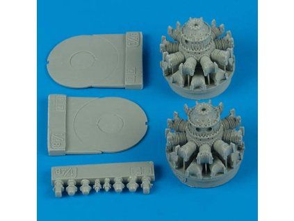 1/48 F7F Tigercat engines - ITALERI