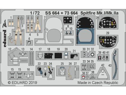 Spitfire Mk.I/Mk.IIa 1/72 recommended for AIRFIX