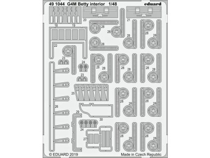 1/48 G4M Betty interior for TAMIYA kit