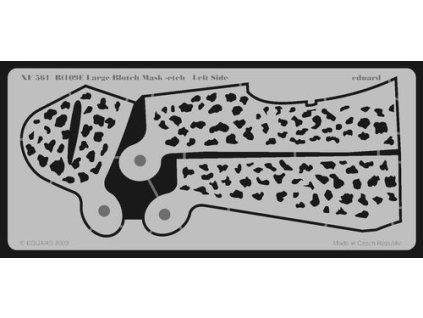 Bf 109E Large Blotch mask-etch 1/48