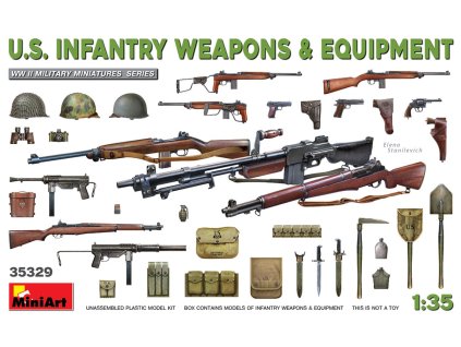 1/35 U.S. Infantry Weapons & Equipment