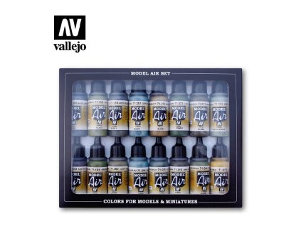 Vallejo Model Air Set 71193 RLM Colors (16)