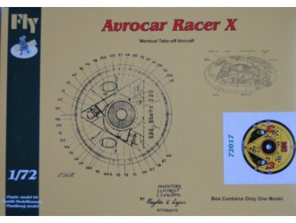 1/72 Avrocar Racer X  DM