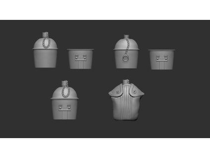 1/35 US Field Bottles