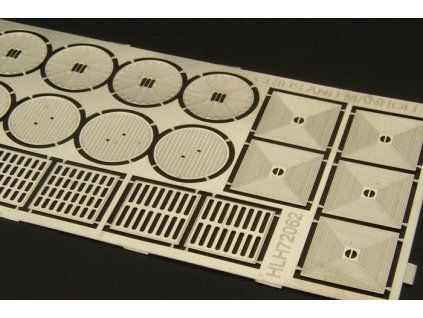 1/72 Grills and manholes PE set