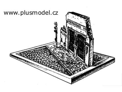 1/35 Town street ruin